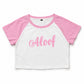 Baby Aloof Pink Crop Top