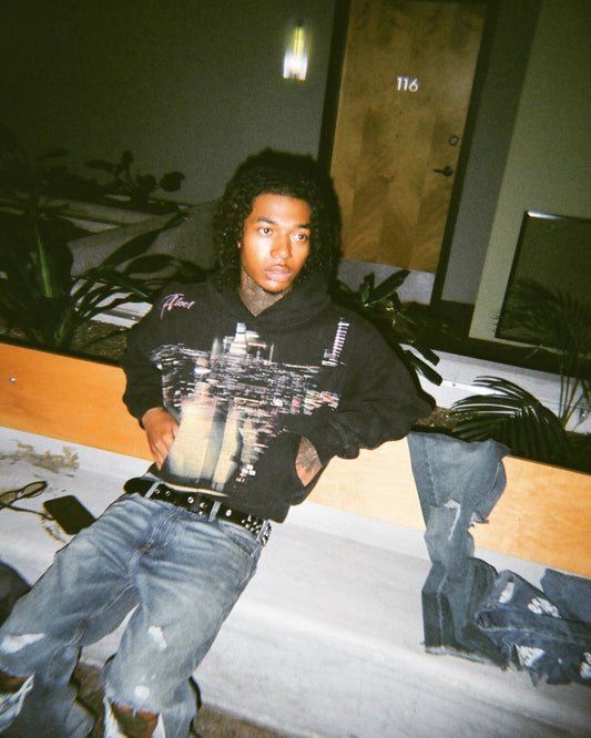 Black NYC Aloof Hoodie